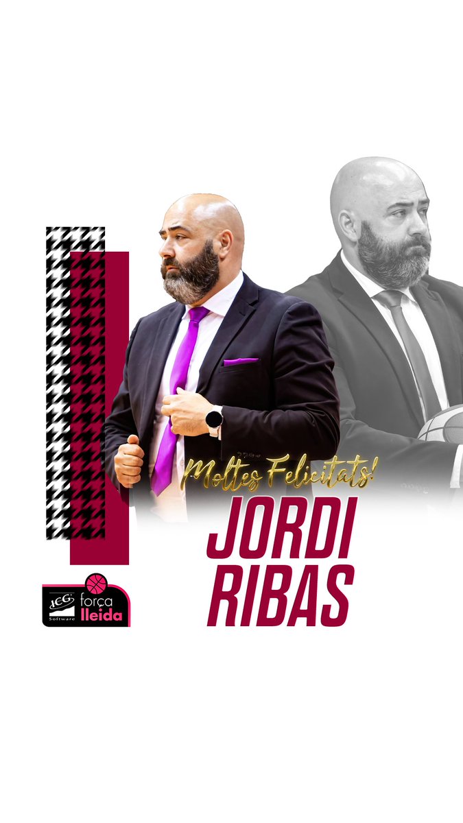 🎂 Dia especial al cos técnic de l'equip, Felicitats Jordi Ribas!!

#allio! #lebor #leboro #forçalleida #lleida