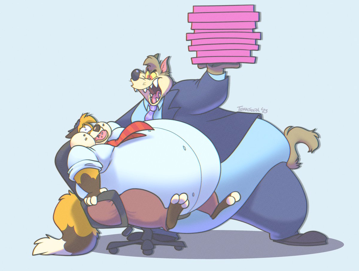 'MORE... DONUTS!!'
Art slap back to @bigbadnickwolf for #DonutDay