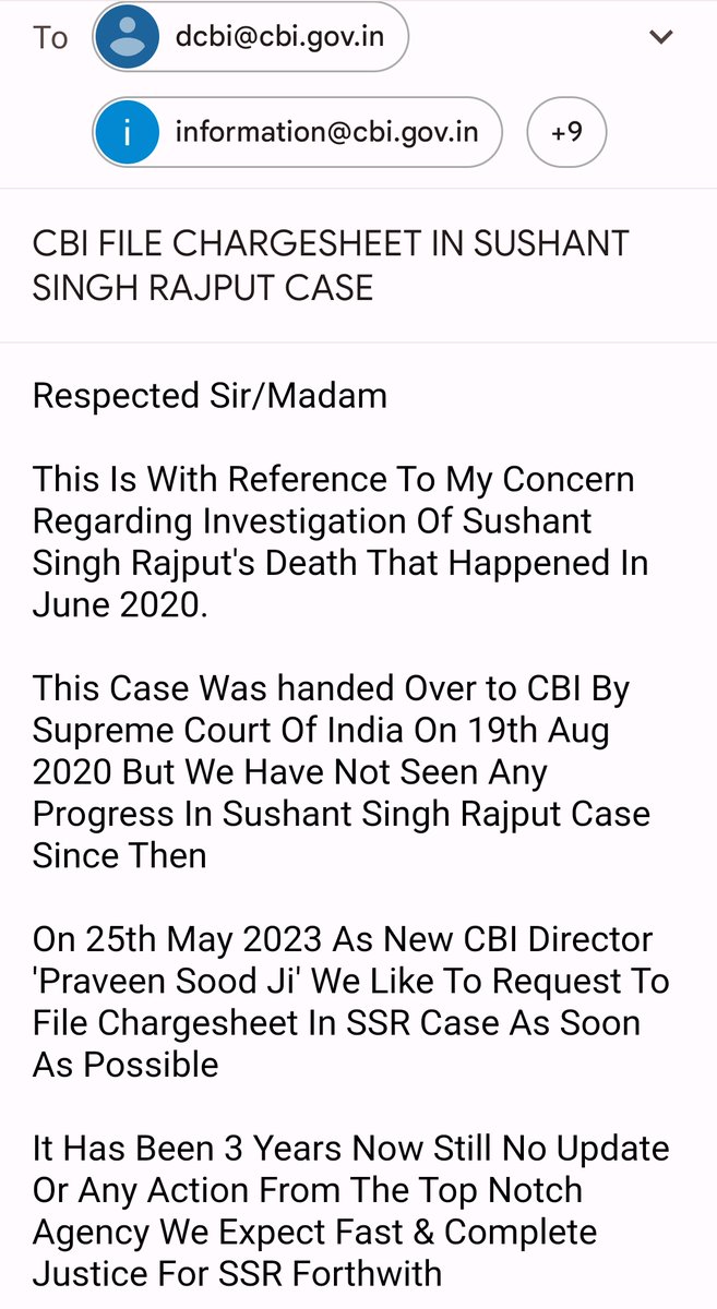 Our Hopes & Faith Are With You @Copsview But This Delay Is Making Us Hopeless Give Us What We Demand #JusticeForSushant️SinghRajput . @CBIHeadquarters @PMOIndia @HMOIndia @arjunrammeghwal @narendramodi @AmitShah . #SushantSinghRajput #Justice4SSR CBI Findings Needed In SSRCase