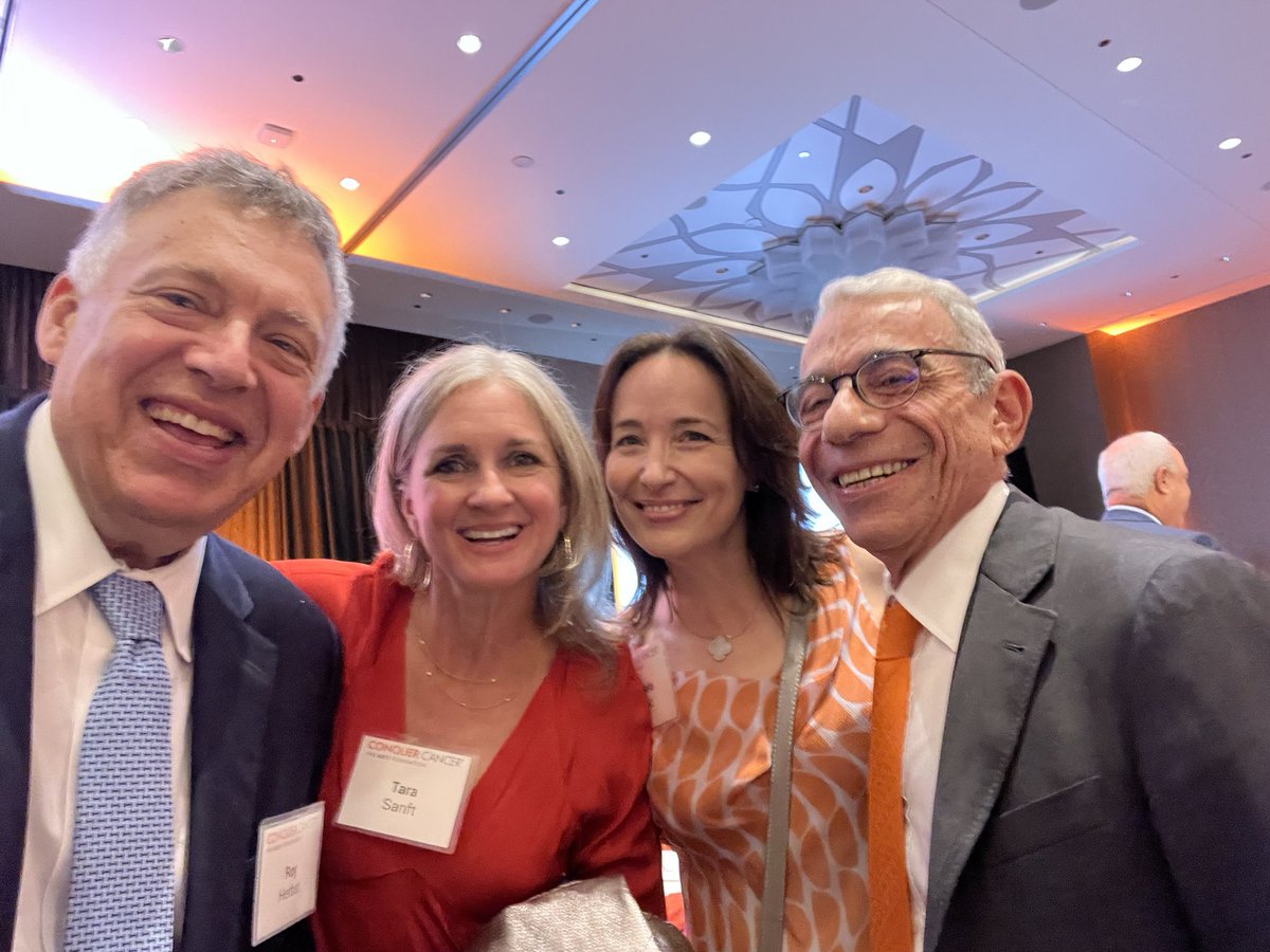 DrRoyHerbst's tweet photo. Thank you to @ConquerCancerFd for all you do to support young investigators @ASCO    I myself was a recipient of both a YIA and CDA award and know personally how important these are for one’s career. What an inspiring event tonight in Chicago @ASCOPres @tarasanftmd @PamelaKunzMD https://t.co/jB8zPEhXM6