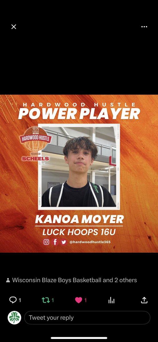 LuckHoops's tweet photo. 16u finishes the day 2-0 after a win against Chapman. Kanoa Moyer with the go ahead 3. https://t.co/6awXwf3ydE
