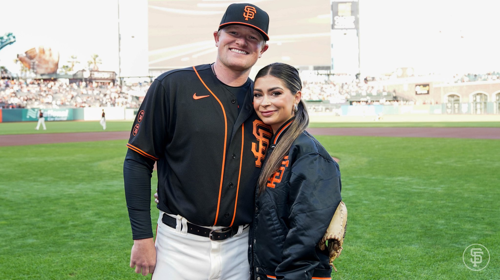 Oracle Park on X: The Webbs' night out 🙌