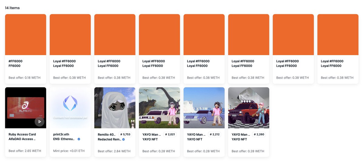 Print3rrr's tweet image. Orange 🟧 Gang Activities