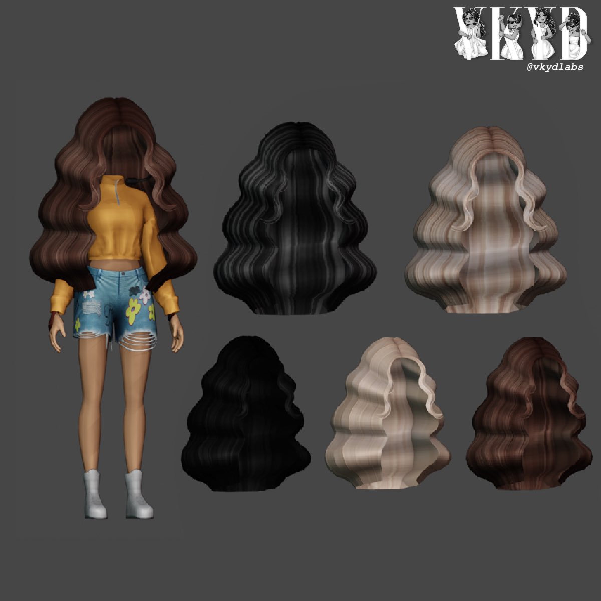 goatgoel's tweet image. 🎗️Beyoncé inspired hair!

available in 
- black &amp;amp; shiny black
- brown
- blonde &amp;amp; shiny blonde 

🔗 roblox.com/catalog?Keywor…

#robloxugc #robloxdev @robloxdevrel #robloxugchair @Beyonce