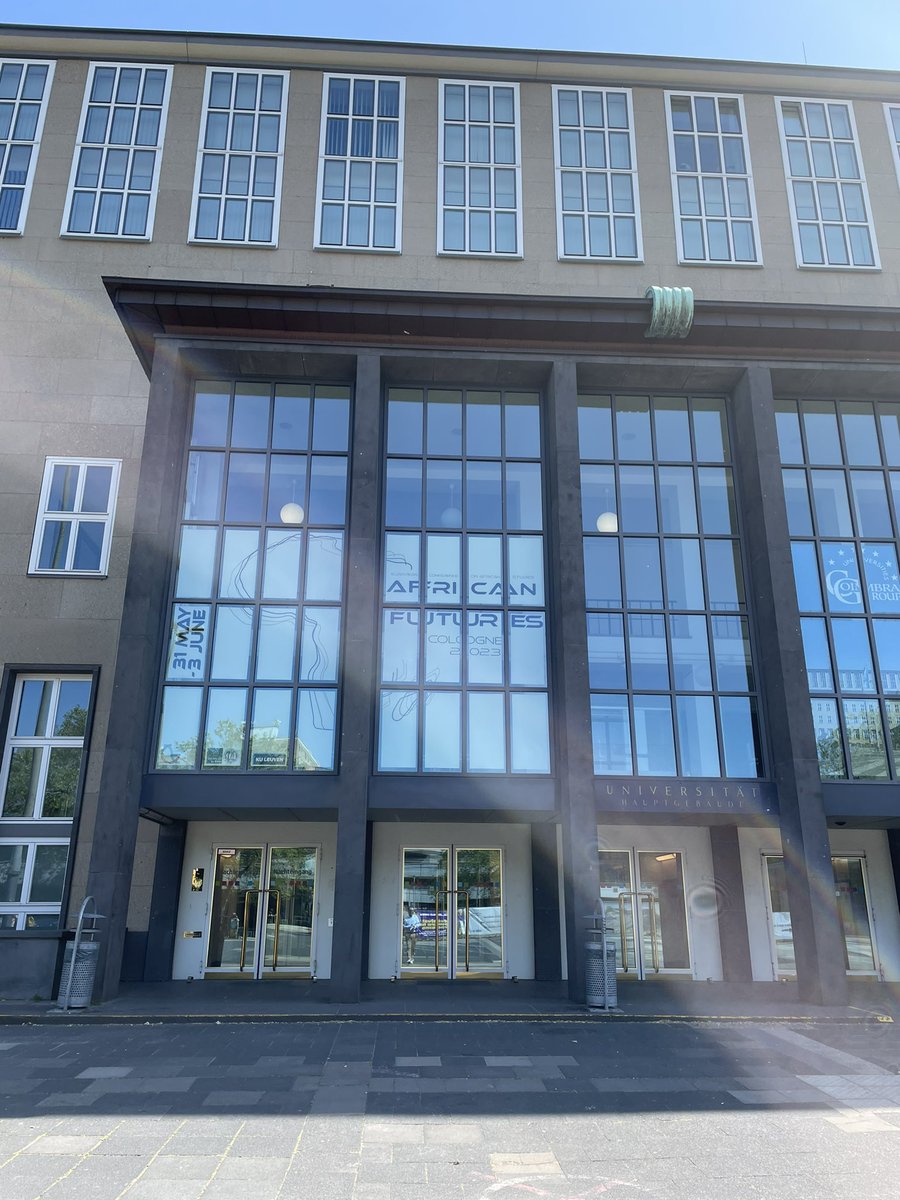 iamthezuba's tweet image. Successfully presented my research at the University of Cologne during the European Conference of African Studies. #ECAS2023