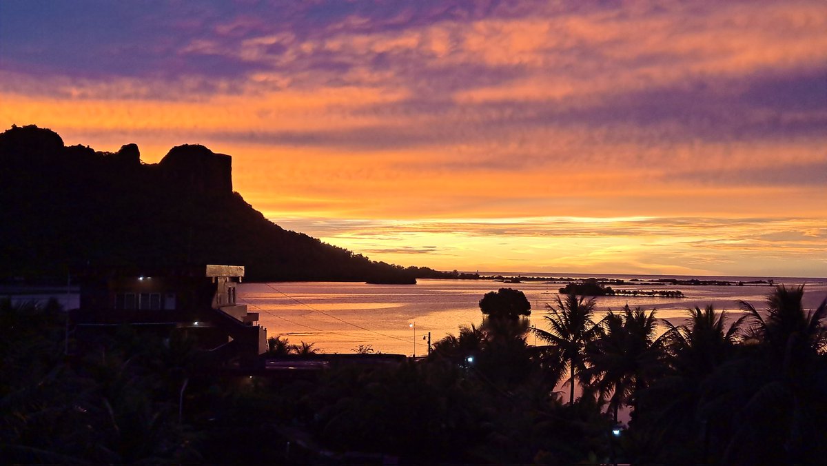 sjboland's tweet image. I&apos;m going to miss these sunsets.... #Pohnpei #sunset