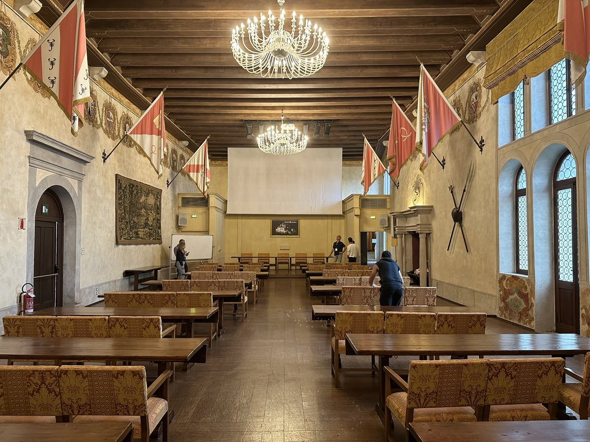 Setting up for the course tomorrow. Love being back in Italy! cansurv.net