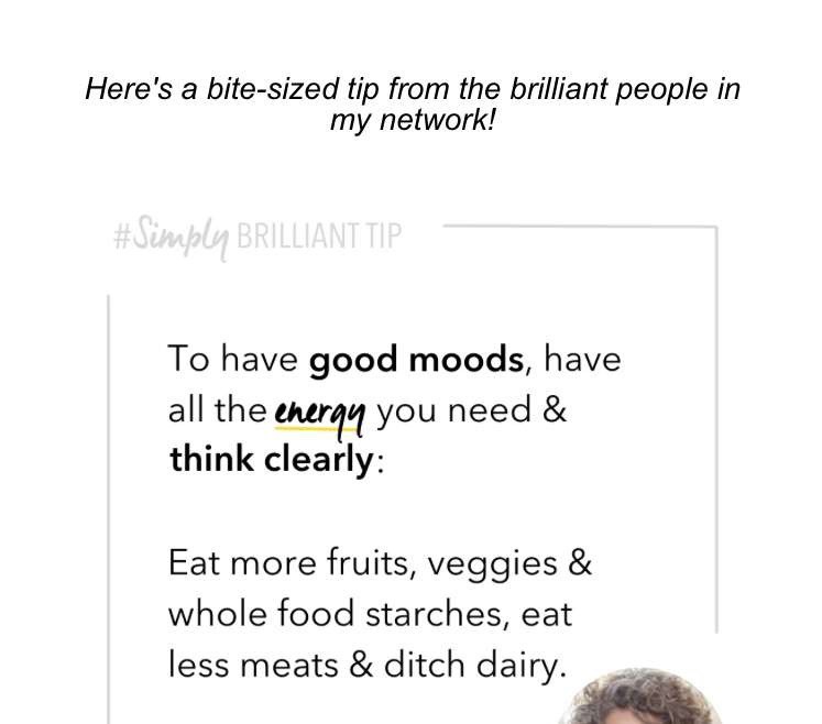 Feed the inflammatory bugs and that, as you might imagine, can get into a vicious cycle.

Read more 👉 lttr.ai/AB92K

#weightloss #plantbased #healthydiet #PlantFoods