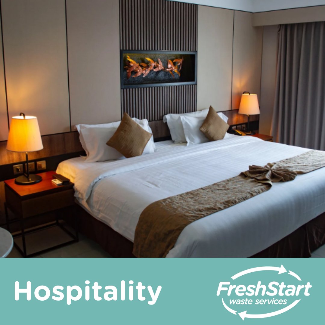 FreshStartWaste's tweet image. Work in the hotel business and need a dependable waste removal service?
Look no further.
Our customers consider us hospitality waste and recycling sector experts.
#hospitalitywaste #wastemanagementsolutions #northwesthospitality