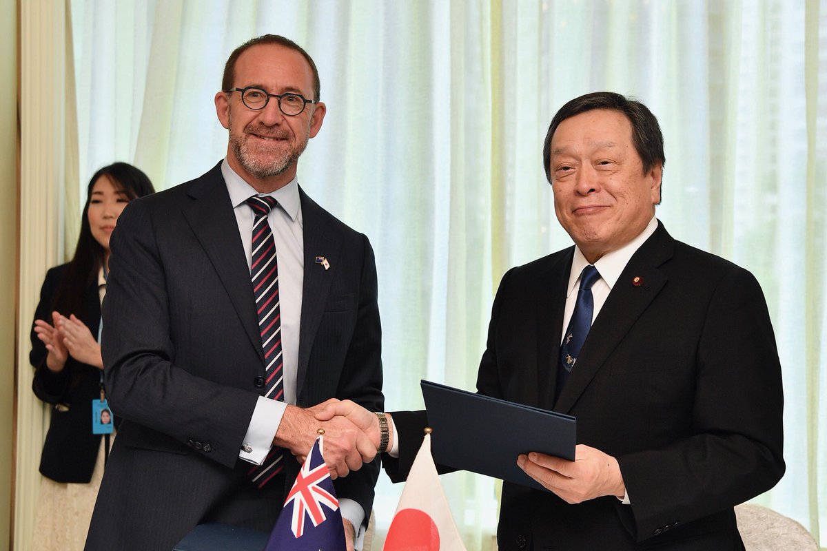 On June 4, #DMHamada signed the “Statement of Intent on Defence Cooperation in Maritime Security, Humanitarian Assistance & Disaster Relief and Climate Change in the Pacific Islands Region” with DM Little of New Zealand @AndrewLittleMP at #SLD23. 🇯🇵🇳🇿
mod.go.jp/en/article/202…