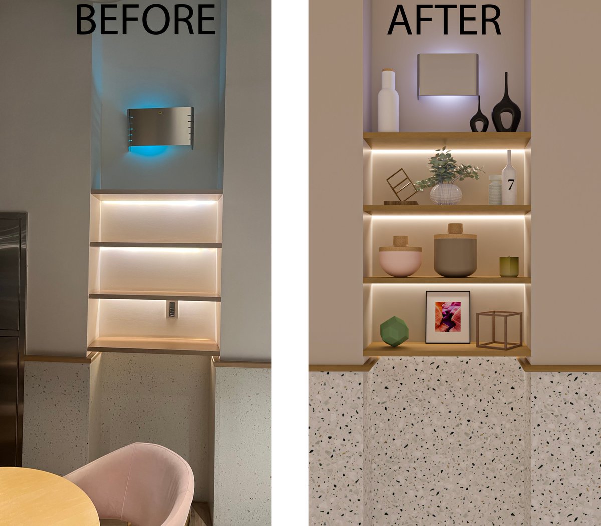 Fahim63227301's tweet photo. Shelves Designed by Me.
More Designs: https://t.co/kic4kUZVgn
#VirtualStaging #VirtualHomeStaging #foyerdesign #interiordesign #realestate #VirtualInteriorDesign #StagingSolutions #VirtualStagingService #interiordesigner #architect #ใฝใณใฐใฉใคใณ #BuildThe1stConcert https://t.co/ix7iFI7dPo