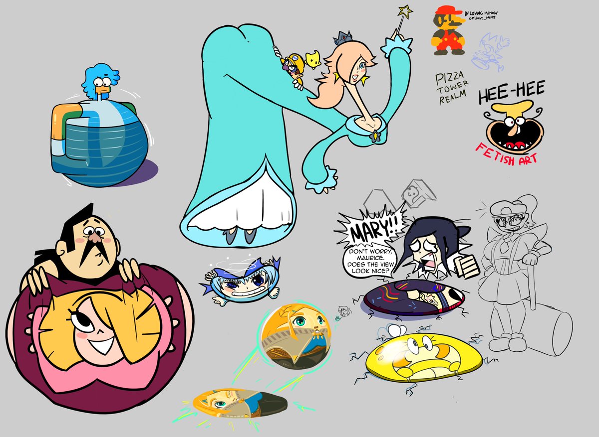 TFTuesday is back with Drawpile illustrations! Featuring Gun-Ho's flattening, Beeflat's flatten"er", and Noah-Buddy's tiny Link sketch!
It was fun doing multiple different art styles!
Thank you all for joining the Drawpile and participating!