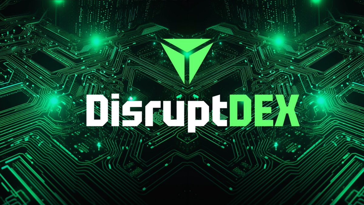 Disruptdex's tweet photo. As a decentralized trading center, Disrupt DEX can realize the decentralization of trading, eliminate the security risks of centralized exchanges, and increase the privacy protection of users at the same time. https://t.co/A88yL3qiX6