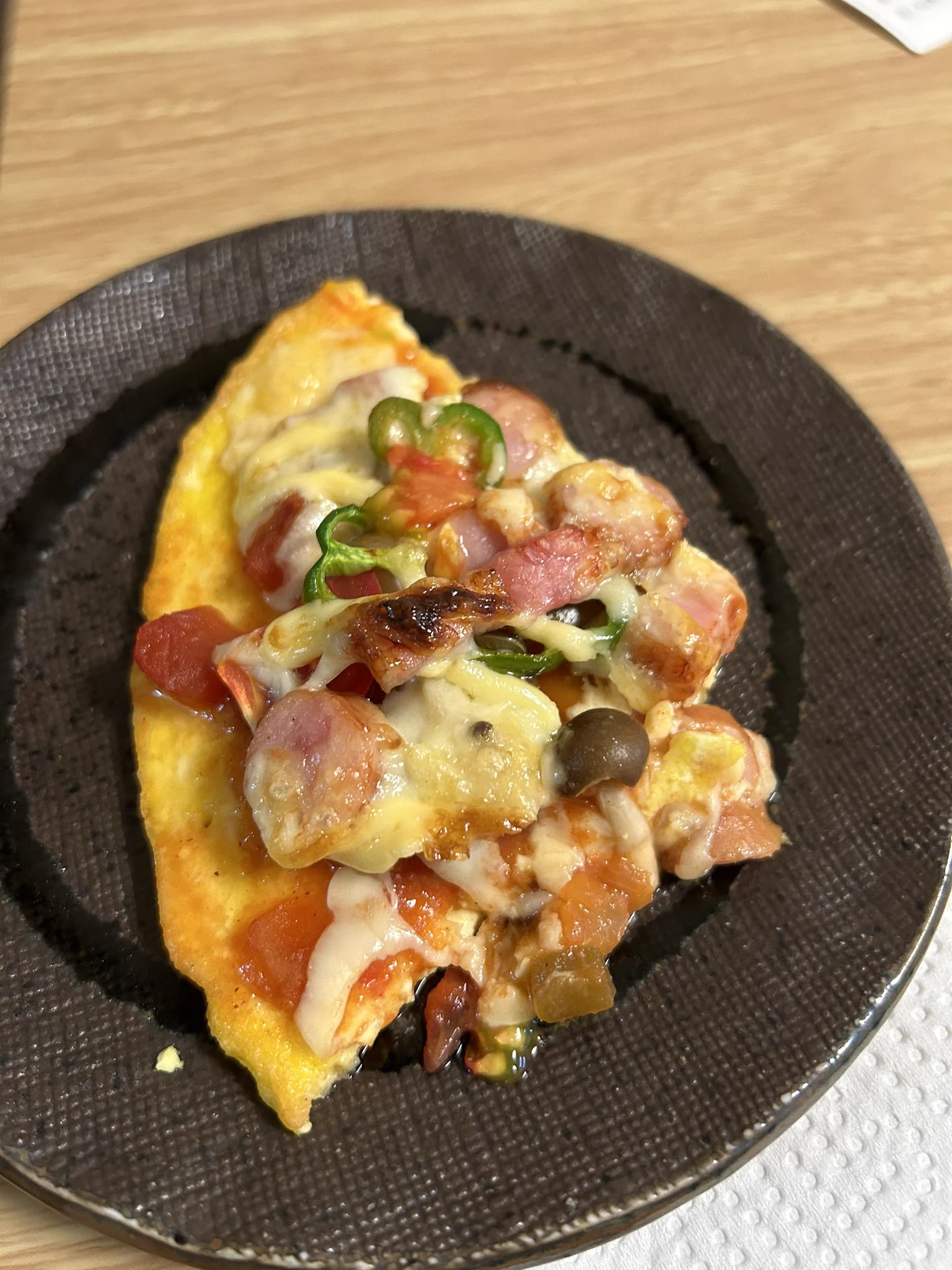 んー！美味しかった☺️✨️
いくらでも食べられちゃうピザ！  