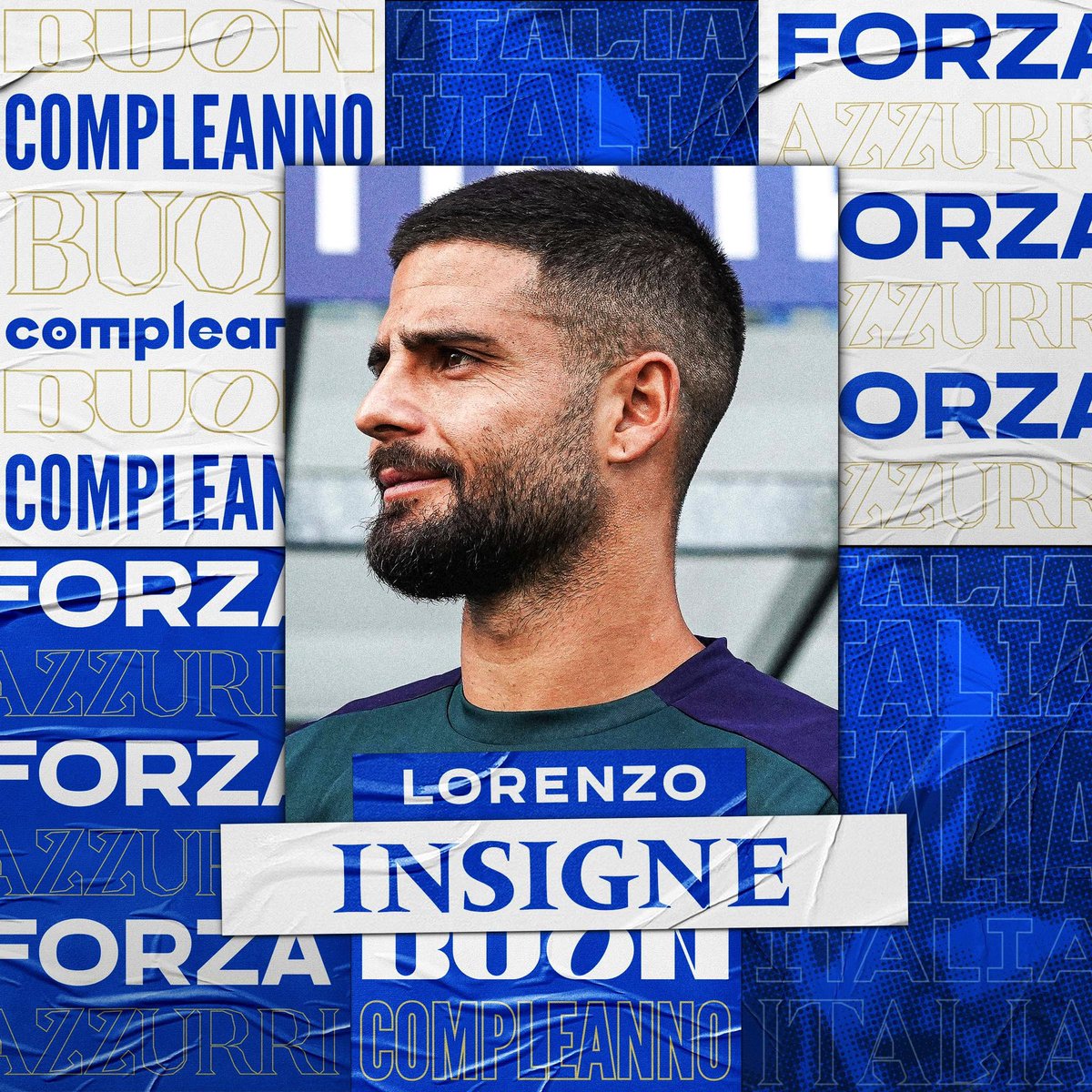 Tanti auguri @Lor_Insigne 🥳💙

#Nazionale 🇮🇹 #Azzurri #VivoAzzurro