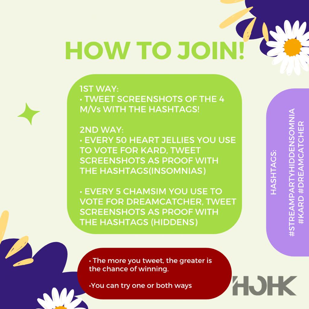 HO_HiddenKARDs's tweet photo. Tweet under this tweet. Good luck to everyone

#INSOMNIA #HIDDENKARDS #KARD #DREAMCATCHER #ICKY #BONVOYAGE https://t.co/AMi7kDyv1E