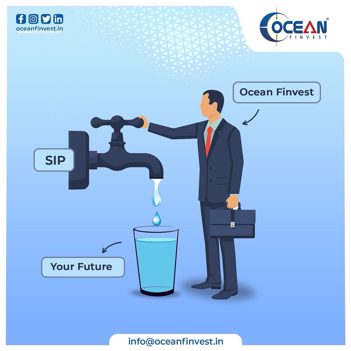 FinvestOcean's tweet image. Many drops make a bucket, many buckets make a pond, many ponds make a lake, and many lakes make an ocean.💰

Contact us : +91 90548 40177
.
.
.
.
#oceanfinvest #financeguide #finance #investment #financialfreedom #financetips #financialplanning  #sipinvestment #sip