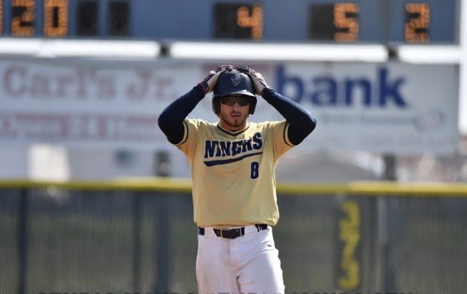 YBaseball49's tweet photo. Congratulations to Sophomore OF on his commitment to Northern State University! Proud of you Michael! Sky's the limit! #NinersOnTheMove https://t.co/AYL1uJiBx5