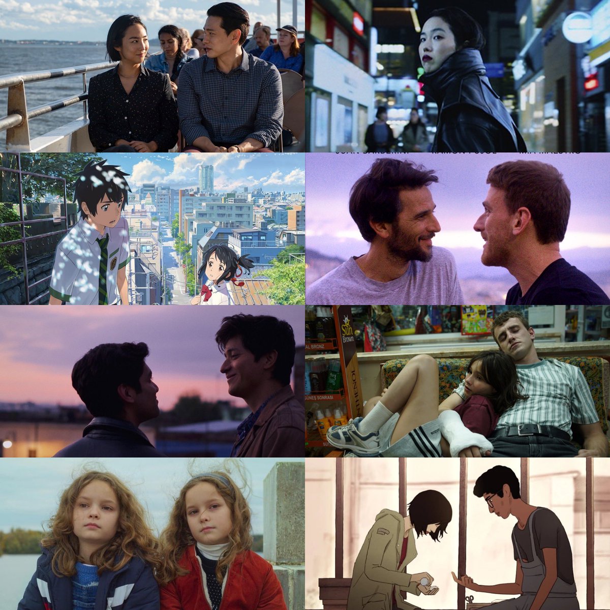 Someone let me program a film series on recent movies that make us yearningly consider destiny, identity, and love across time and space. It consists of PAST LIVES, RETURN TO SEOUL, YOUR NAME, END OF THE CENTURY, I CARRY YOU WITH ME, AFTERSUN, PETITE MAMAN, and I LOST MY BODY.