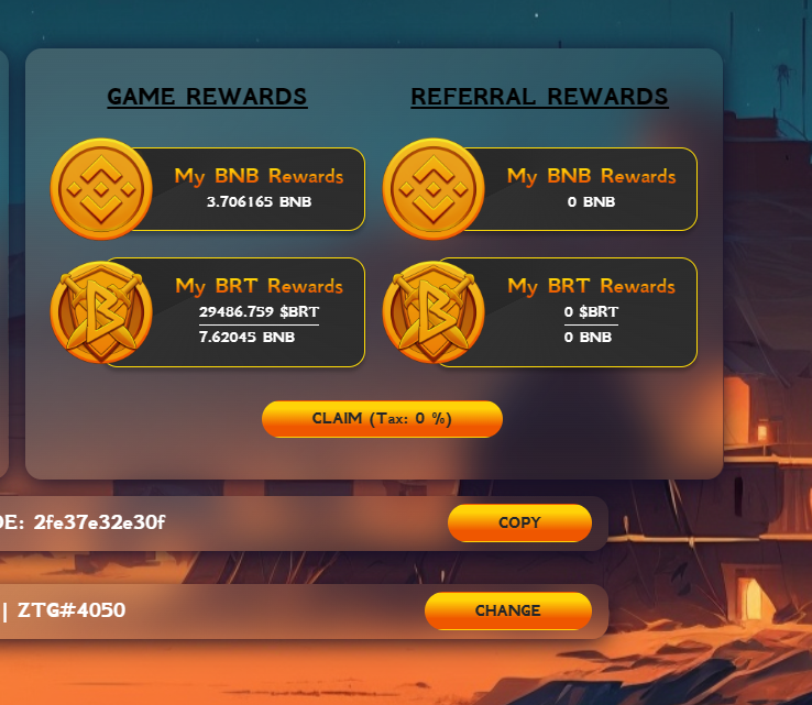 LloydAquino2's tweet photo. π· Sharing my 1st-day earning guys. π·
Beta V3 is now open with prizes.
Join now - https://t.co/QtMXjxYk3i
@BosssJapz @MempinKim
@AlmundengGaming @Buhokgaming
#BraveArena #GameFi #PVP #PVE #NFT
@brave_arena https://t.co/4kKUH27eiD