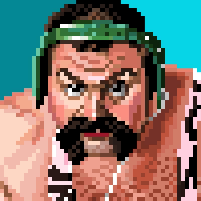 KzBuU9QF3mLjbw3's tweet photo. ミシガン大のスタジャン欲しい
#pixelart #pixelgraphics #portrait #ドット絵 #似顔絵 #ドット似顔絵 #ヨシミツ #リックスタイナー #スタイナーブラザーズ #プロレス #新日本プロレス #AWA #WCW #WWE #WWF #NWA #RickSteiner #TheSteiners #TheSteinerBrothers #michiganuniversity #ドット似顔絵師 https://t.co/dDLt5sA90j