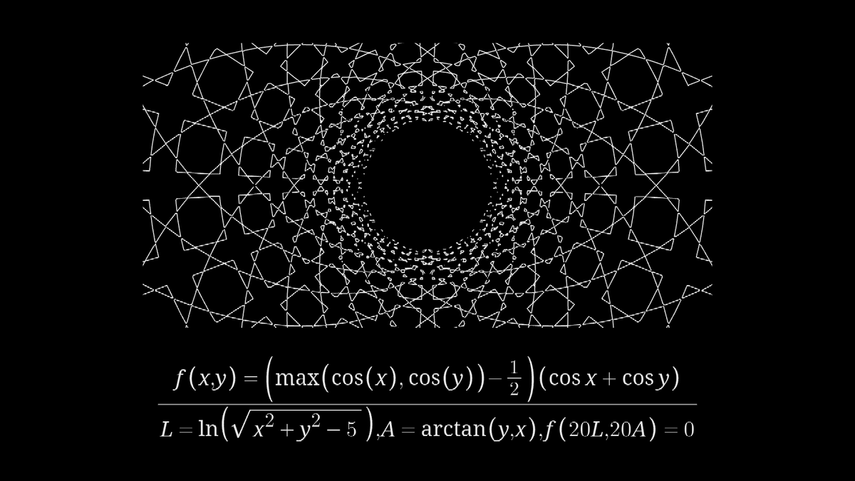 TETH_Main's tweet image. サイゼリヤ旨っ
#MathInReality #関数アート