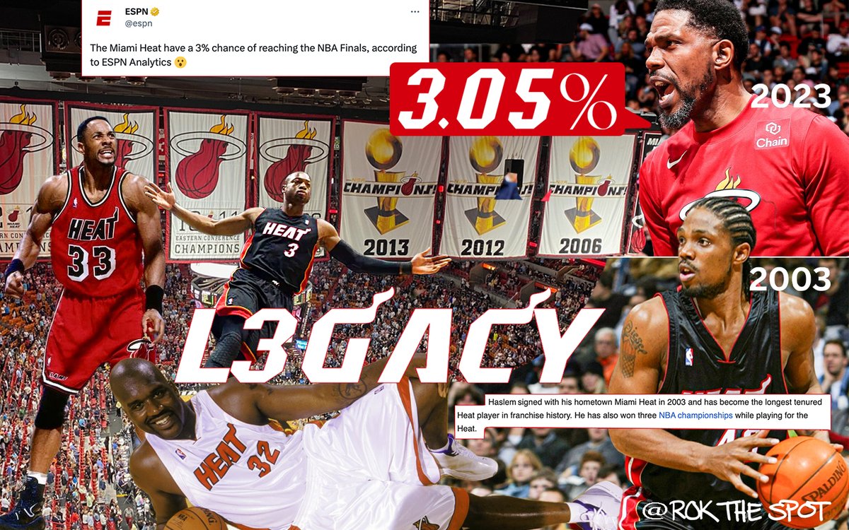 @IRIE @MiamiHEAT @starrylemonlime The @MiamiHeat were given 3% chance to make it to the finals. 
Nah, more like 305% Respect #L3gacy. 
@starrylemonlime #MiamiHeatBandwagonContest #StarryPartner
