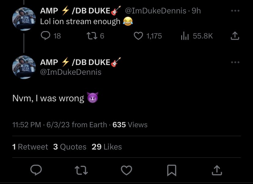 Duke Dennis to Kick ✅  

Here we go ✍️