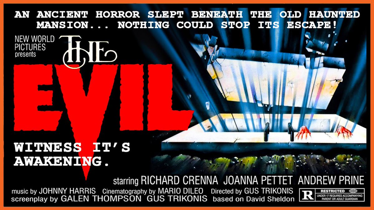 #NowWatching on YouTube

The Evil (1978)

Starring Richard Crenna, Victor Buono, and Andrew Prine

#Horror365Challenge #HorrorCommunity #HorrorFamily #HorrorMovies #MutantFam #FrightClub #FilmTwitter #movieslover