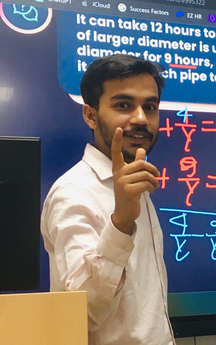 surajjha_maths's tweet photo. Teaching is a work of heart that takes a lifetime to master. @BYJUS #teacherlife https://t.co/ueRm8DhdC5