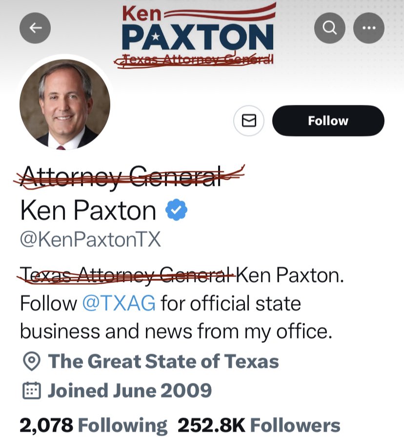 I fixed Ken Paxton’s profile.