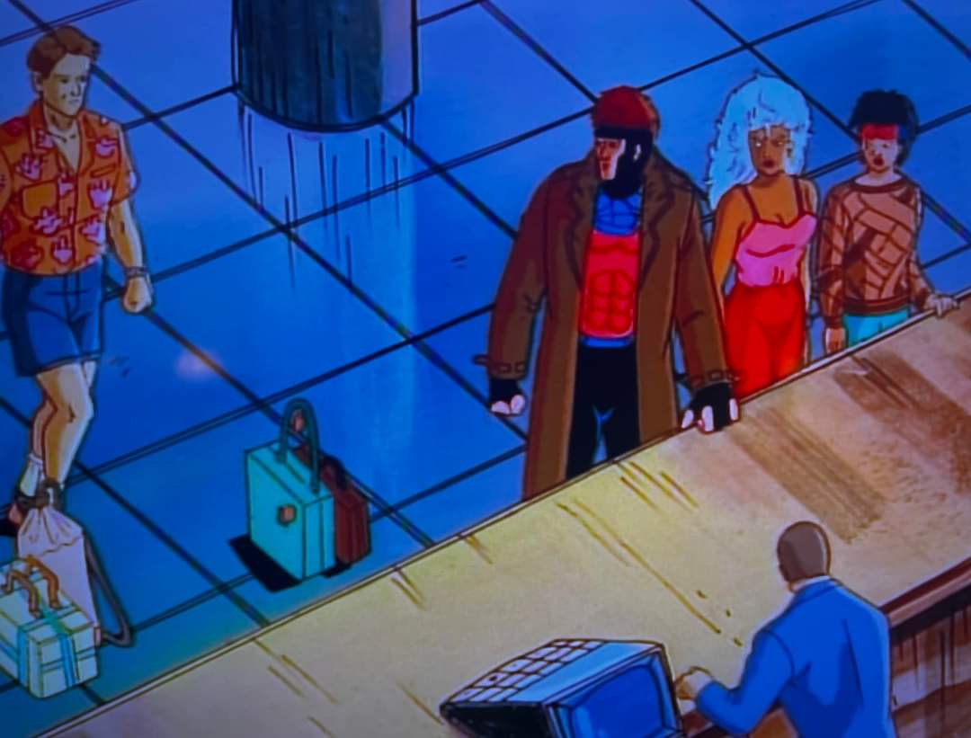 RPHutch1975's tweet image. They went undercover to Genosha and Gambit wore that...