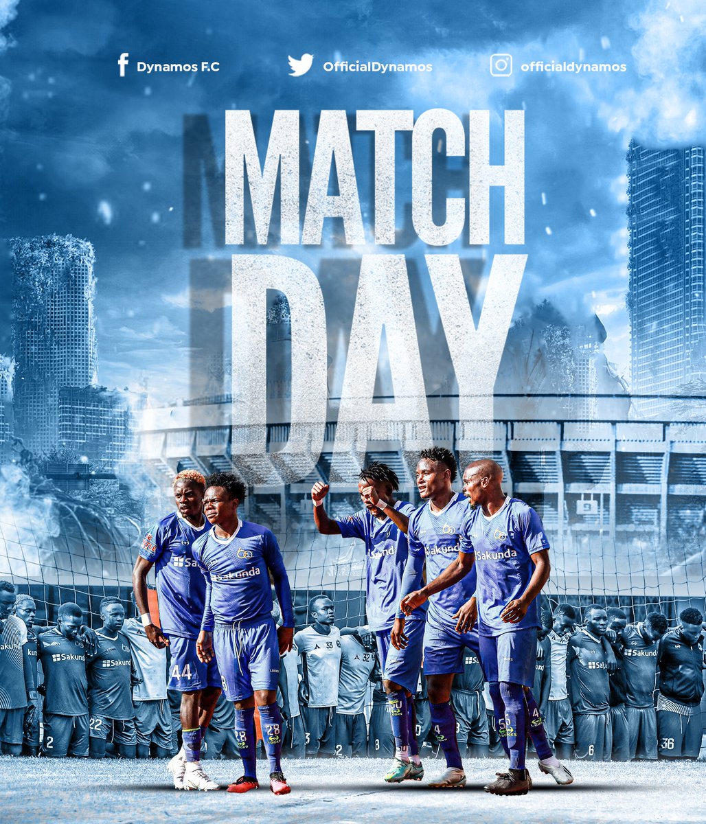 It’s matchday 12!
We try again, we’re Dynamos F.C 💪🏻.
We face ZPC Kariba today at the National Sports Stadium.
🎟️ $2 ROG, $5 VIP and $10 VVIP.
#GlamourBoys #DembareAt60