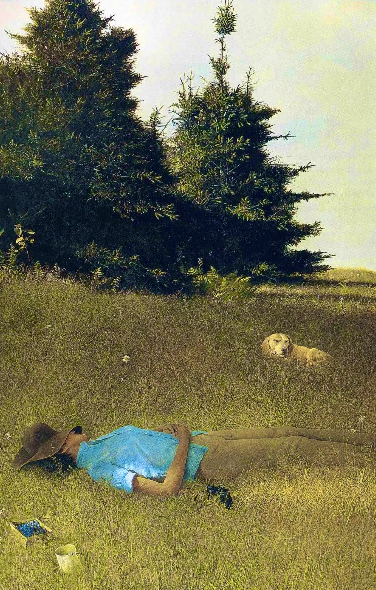 Andrew Wyeth, Distant thunder
#BuonaDomenica 
#4giugno 
#goodmorning