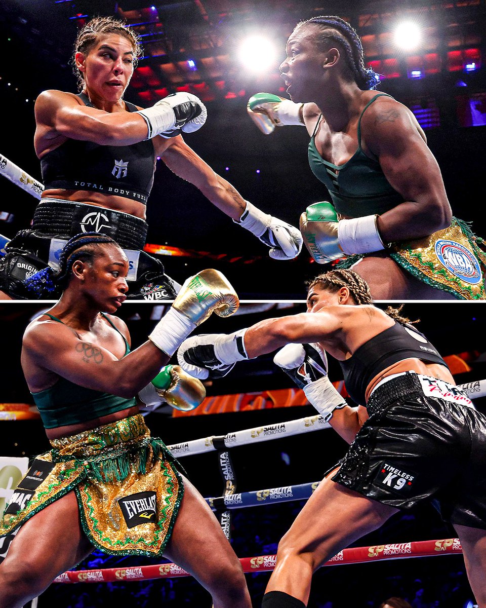 Pure dominance from the GWOAT @Claressashields 👏