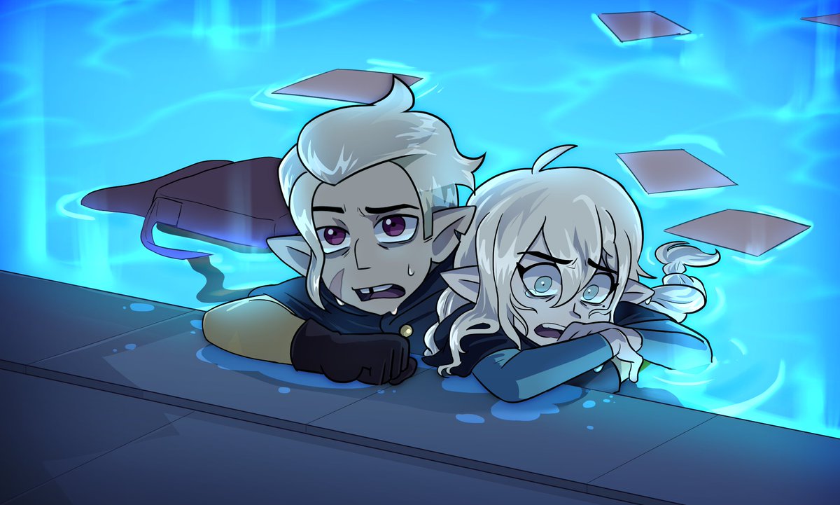 karumkin's tweet photo. I got to draw some art of afew scenes from @saruei fanfiction, Dissonant hearts on ao3~!!

#DissonantHearts #TheOwlHouse https://t.co/Q87q2q3IPM