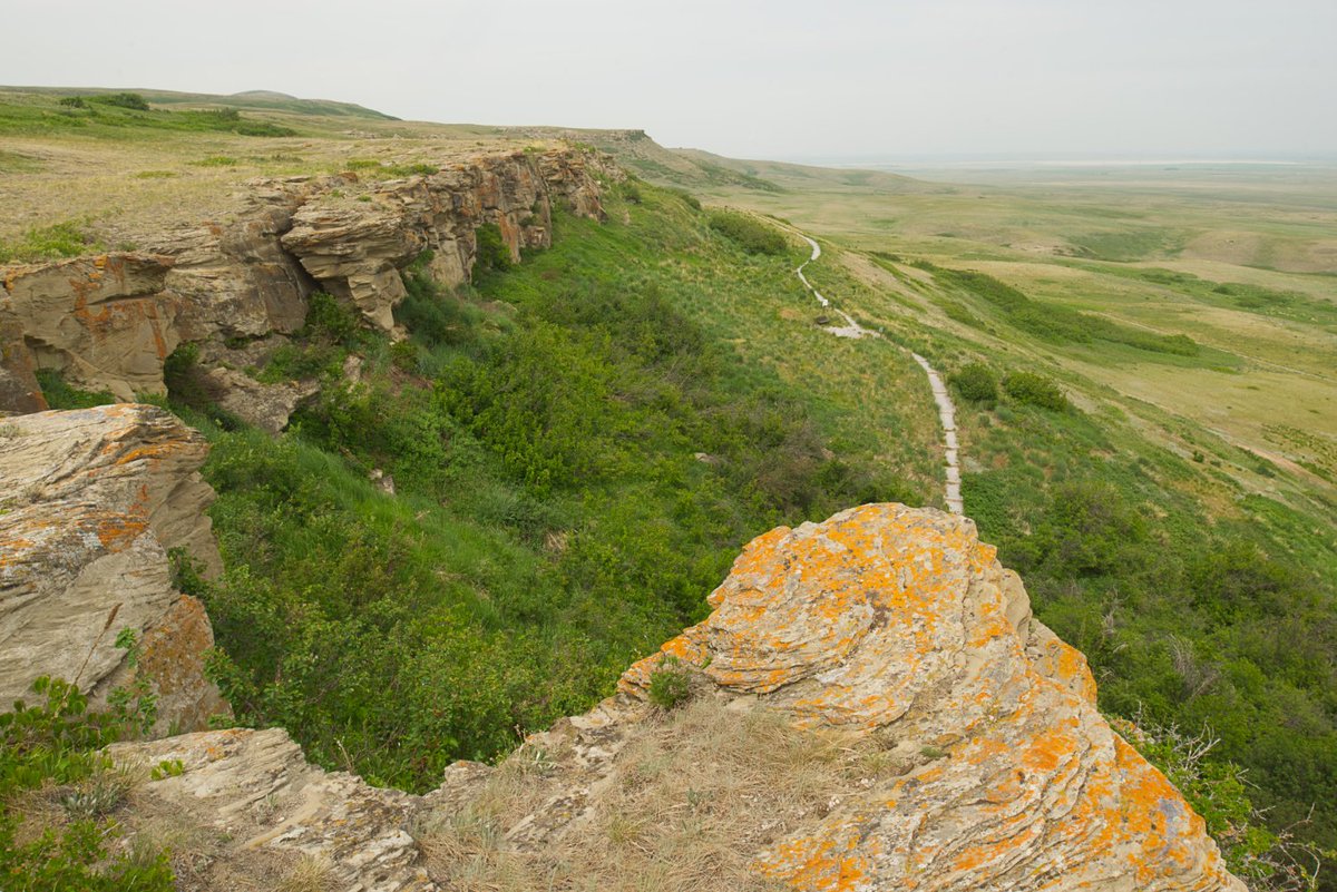 Head-Smashed-In Buffalo Jump, a @UNESCO World Heritage Site that has played a key role in indigenous life and culture for six millennia.
