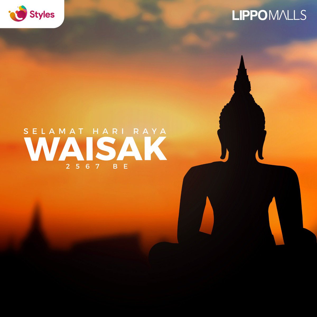 Selamat Hari Raya Waisak 2567 BE.

Semoga berkah Waisak membawa kebahagiaan, kedamaian dan ketentraman bagi kita semua

#LippoMallsIndonesia #LippoMalls #VesakDay #HariRayaWaisak #Waisak2567BE
