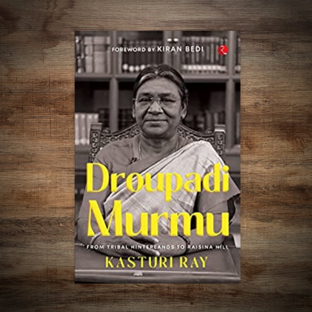 This inspiring book portrays Murmu as a tenacious fighter, unwavering believer, and ultimate victor, leaving behind indelible footprints in the annals of time. Review here - tinyurl.com/3b2u6bwx @rashtrapatibhvn @raykasturi @swapna508 @Rupa_Books #BookTwitter