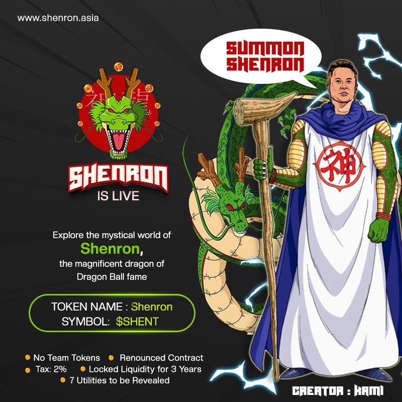 Max โก ๐ (@max70007) on Twitter photo <a href="/elonmusk/">Elon Musk</a> come and Summon SHENRON. We are all waiting for you ๐ ๐ ๐ ๐ฒ <a href="/Shenron_Token/">Shenron Token</a> <a href="/ShenronCreator/">Kami ็ฅๆง</a>
$SHENT #SHENT <a href="/elonmusk/">Elon Musk</a> come and Summon SHENRON. We are all waiting for you ๐ ๐ ๐ ๐ฒ <a href="/Shenron_Token/">Shenron Token</a> <a href="/ShenronCreator/">Kami ็ฅๆง</a>
$SHENT #SHENT