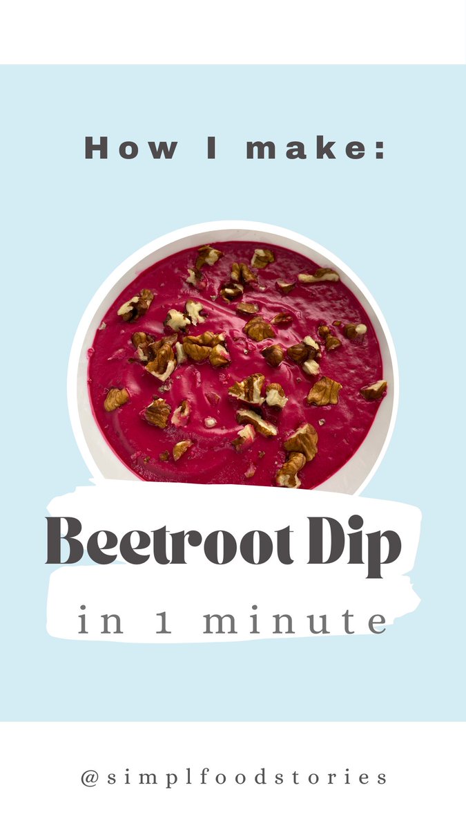 ✨How I make Beetroot Dip #shorts youtube.com/shorts/J2hzYBp… via @YouTube👩‍🍳 
#shorts #beetrootdip #beetroot #dip #greekfood #indian #healthyfood #homemade #youtubeshorts #recipeshare #foodie #cookingenthusiast #foodshorts #foryoupage #viral #recipe #foodblogger  #foodchannels