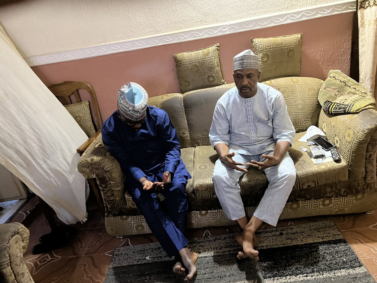 Inna Lillahi Wa Inna Ilaihi Rajiun. Visited my elder brother and grassroots politician, Hon Shehu Namadi to condole with him over the loss of his father when I was out of the country. Allah ya jikanshi da Jannatul-Firdaus ya gafarta masa. Allah, Rahmanir Rahim ya fadada