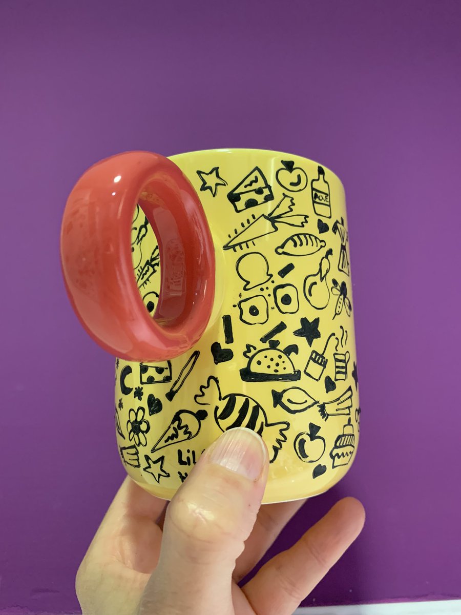 Regalar cafés para el desayuno…. pintandoplatos.lilahexe.es/2018/05/conjun…