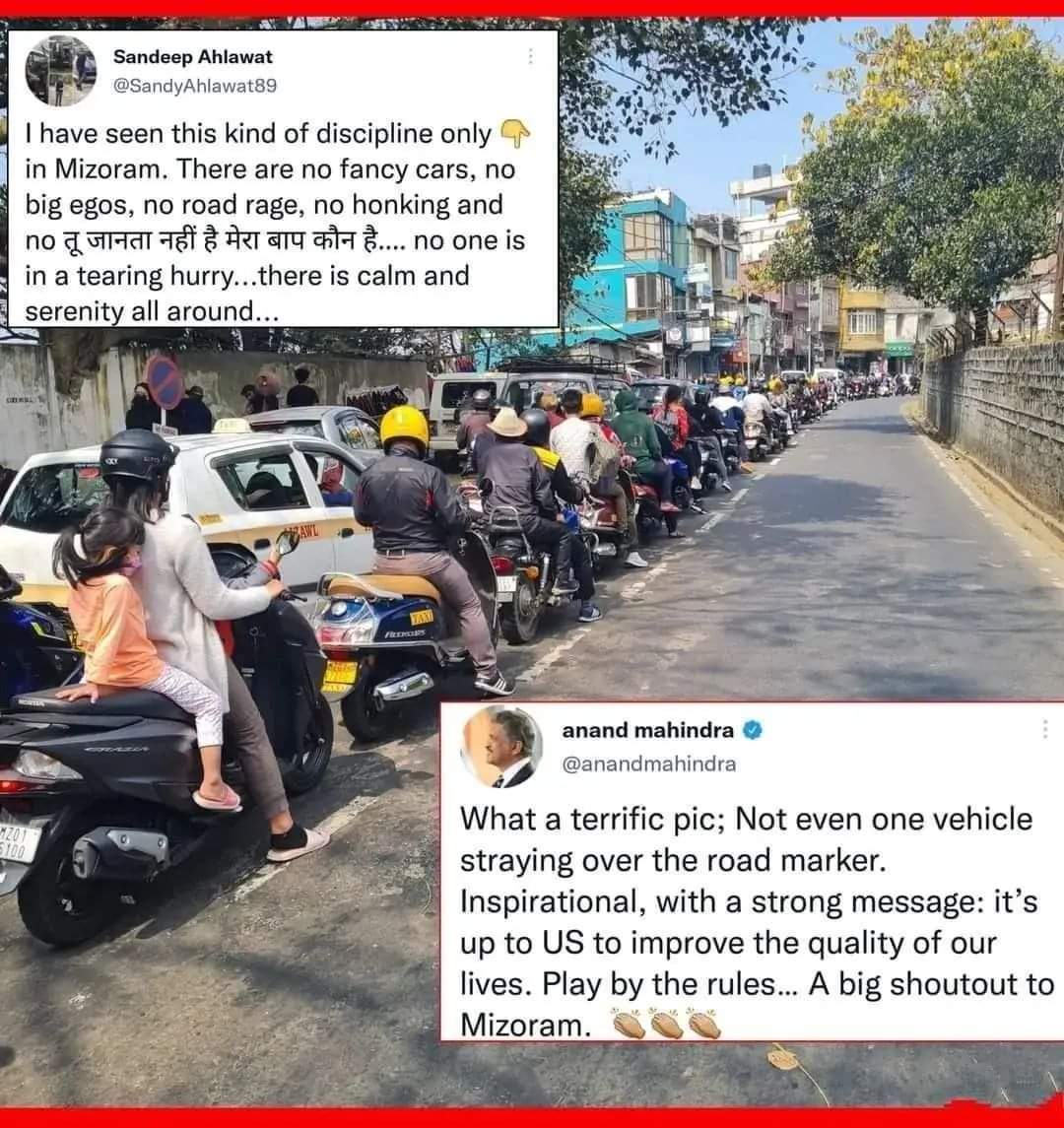 mintusweb's tweet image. Its high time My state people maintains this discipline like in Mizoram. This starts with you and i have already started this. Drive by the rules, Follow it efficiently. I am going to do this. Are you?  @BJP4Gujarat @AhmedabadPolice @narendramodi @AmitShah @CMOGuj