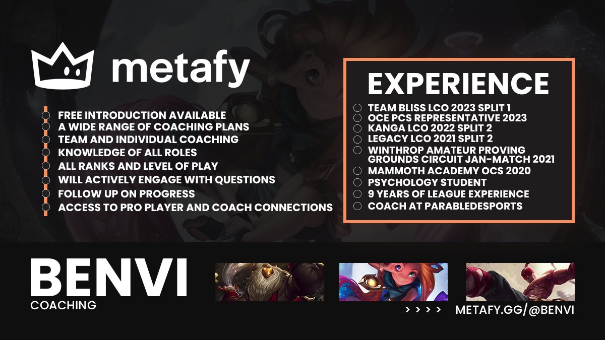 Benvi on Twitter "I am excited to announce I have partnered with