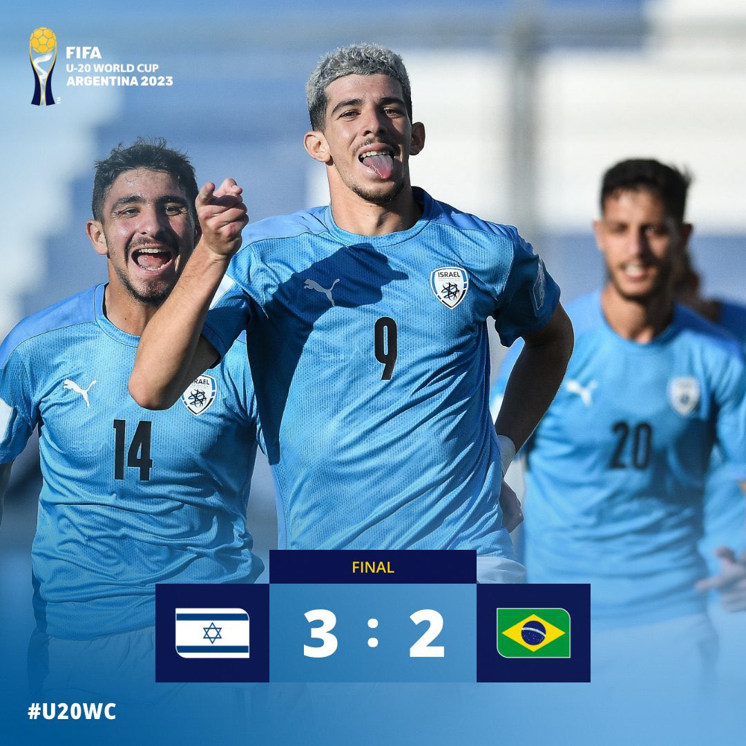 So, the 3 goals scored by Israel in its stunning quarter-final win over Brazil, in the U’20 football World Cup, we’re made by:

⚽️ Anan Khalaili (Arab Israeli)
⚽️ Hamza Shibli (Bedouin Israeli)
⚽️ Dor Turgeman (Jewish Israeli)

Seriously, Israel is just the worst at apartheid!