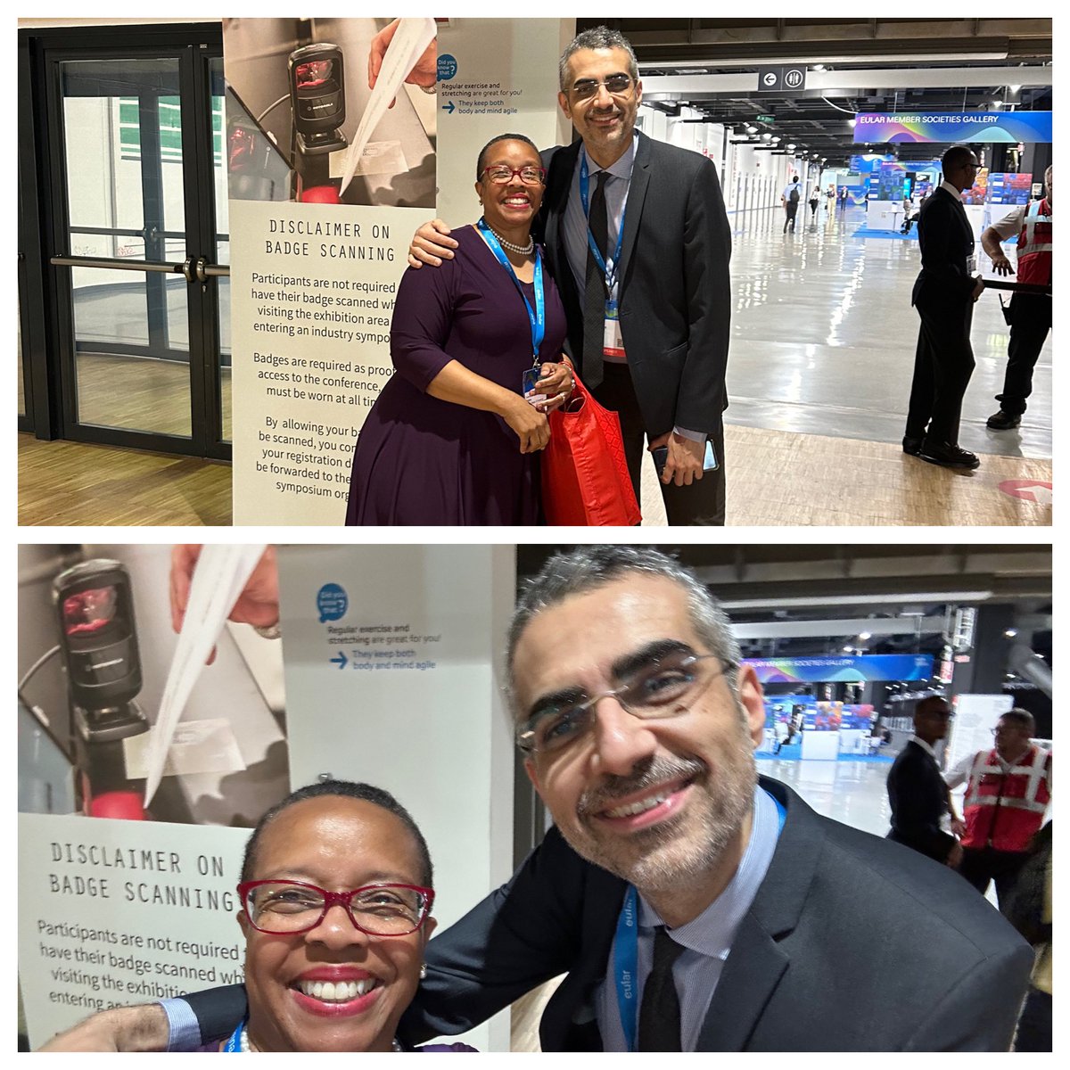 gwenesta_melton's tweet photo. Dr Melton is so pleased to see Dr Ghellere #EULAR2023. Was fortunate to meet him #EULAR2022! @AWIRGROUP always enjoys these relationships. @gwenesta_melton @lauraandreoli80 @ReDO_rheumatol
@FrancescoGhell @MehraniMD https://t.co/nWNXkNLlgq