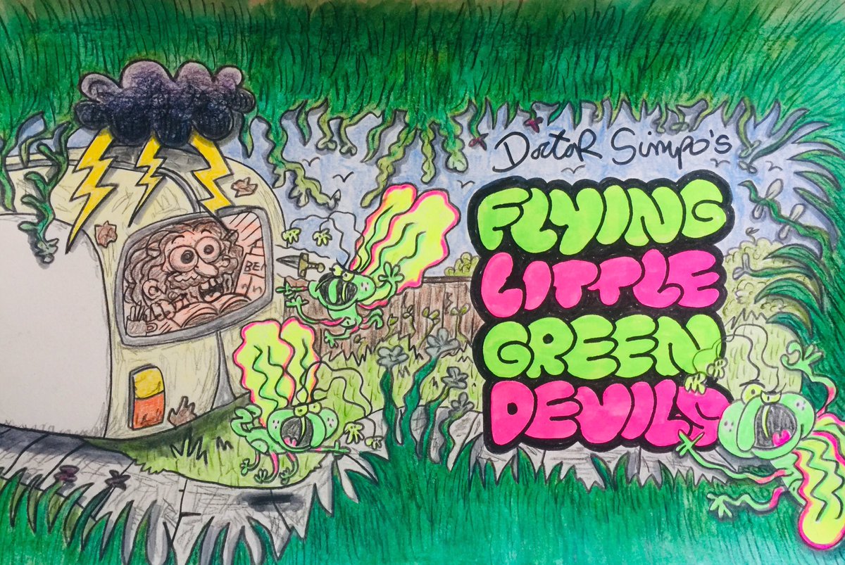 70% moved into my ‘new’ garden cartoon studio in a caravan...the first comic/zine I’m working on in my new 100% analog style of working (not at all in response to the AI apocalypse). It’s all about Greenfly which have engulfed our garden...