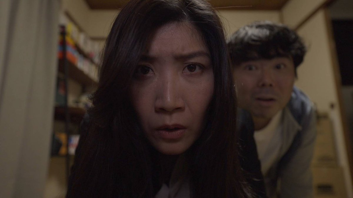 mokunosuke_0921's tweet photo. #ルデコショートフィルムパーティ vol.2鑑賞
『#お願いだから唱えてよ』
成仏したいんです、唱えてください😂
終わり方がとてもいい
『#KUTSUYA』
道端の不思議な靴屋…
カット割りのテンポとアングルがかっこいい
『#草々曲』
よく考えたらこの場面写真ネタバレだな😆
#LSFP2 https://t.co/NbQjAYdgub