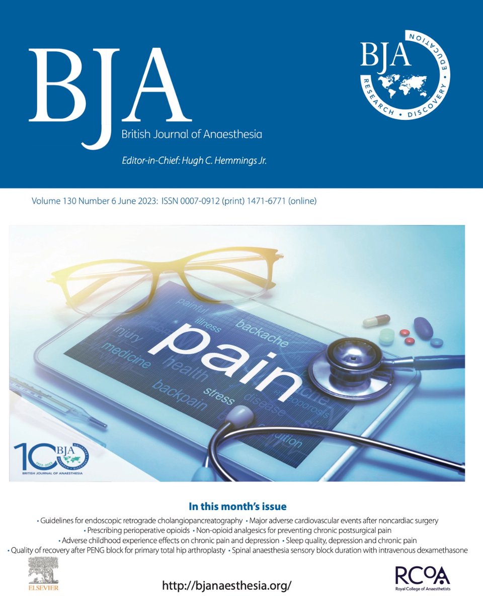 British Journal of Anaesthesia tweet media